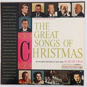 The Great Songs Of Christmas Album Two - 1962 Mono LP Vinyl Record Terre Haute
